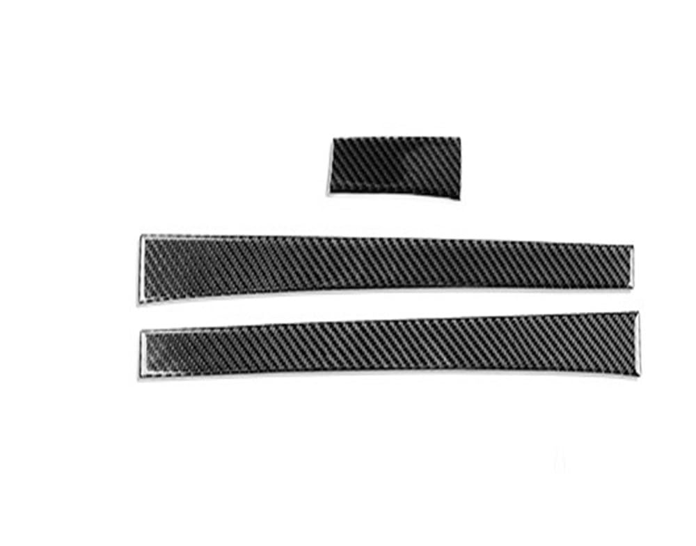 Dekoration Cover Kohlefaser Trim Kohlefaser-Auto-Seitenverkleidung Vorne Armaturenbrett-Abdeckung Zubehör Styling Dekoration Für Camaro 2010 2011 2012 2013 2014 2015(Black) von NMHTJ