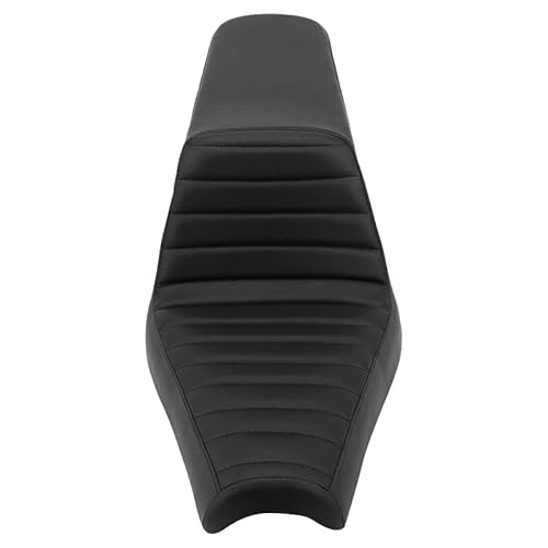 Fahrer Sitz Fahrer Vorne Hinten Beifahrer Für Sitzbezüge Kissenpolster Schwarz Für Für Bolt 950 XV950 XVS 950 R/C SPEC 2013-2019 von NMHTJ