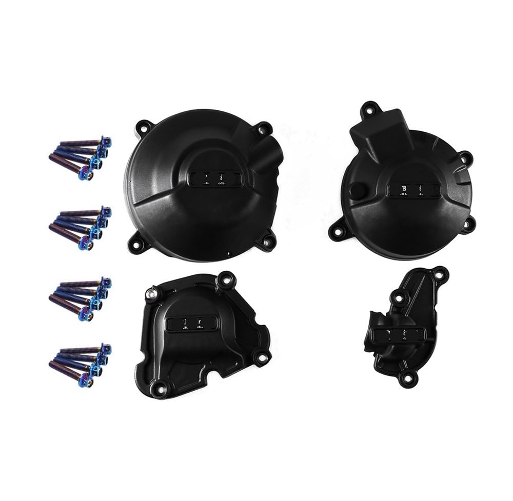 Motorabdeckung Motorrad Motorräder Motor Abdeckung Schutz Fall Fall Für MT-09 FZ09 2021 2022 2023 2024 von NMHTJ