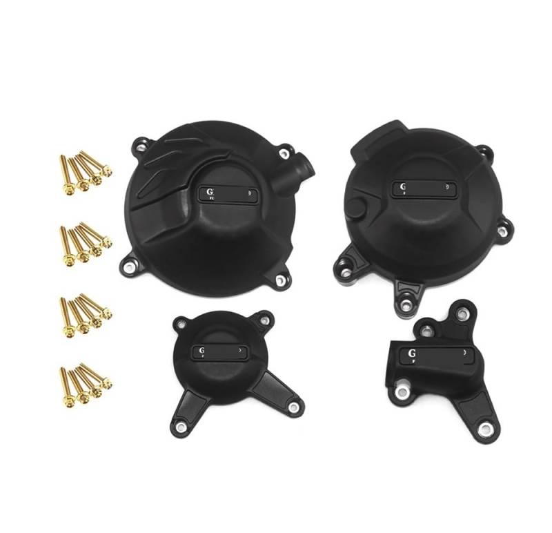 Motorabdeckung Motorrad Motorräder Motor Abdeckung Schutz Fall Für FZ09 MT09 2014-2020 SXR900 2015-2020 von NMHTJ
