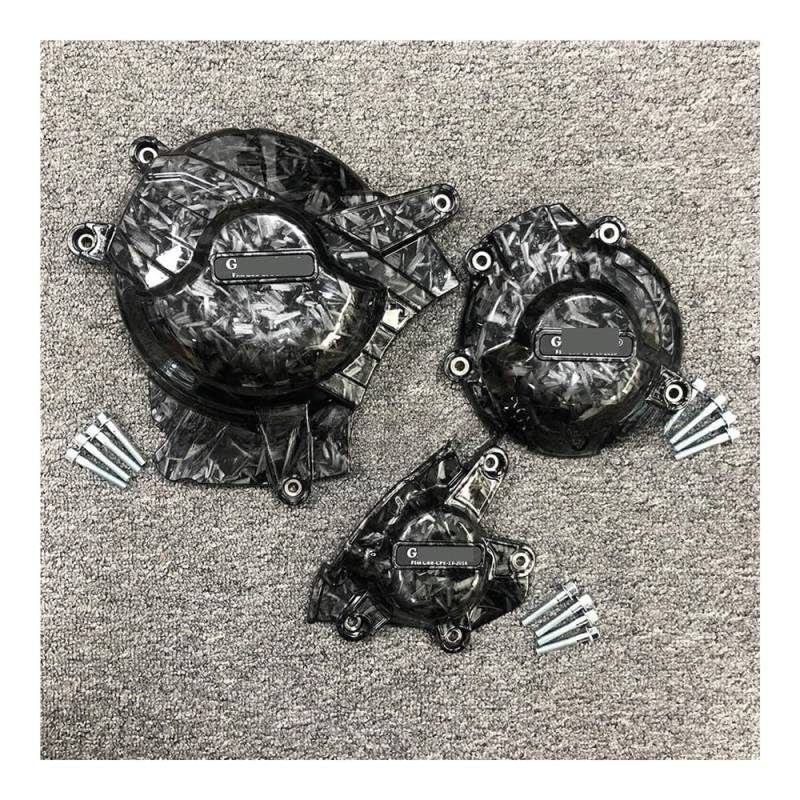 Motorabdeckung Motorrad Motorräder Motor Abdeckung Schutz Fall Für GSX-R1000 2017-2023 GSXR1000 L7-M3 GSX-R1000R von NMHTJ