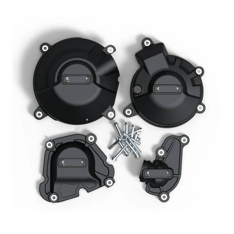Motorabdeckung Motorrad Motorräder Motor Abdeckung Schutz Fall Für MT-09 2021-2023 XSR900 2022-2023 FZ-09 Für Tracer 900 Für Scrambler 2021-2023 von NMHTJ
