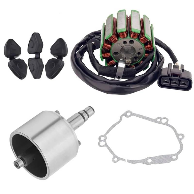 Motorrad Magneto Zündstator Motorrad Generator Stator Spule Schwungrad Rotor Abdeckung Dichtung Dichtung Gummi Für YZF-R1 FZ8 FZ8N FZ8S FZ1 FZ1-N FZ1-S von NMHTJ