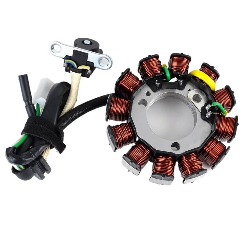 Motorrad Magneto Zündstator Motorrad Magneto Generator Stator Spule Für CBF125 2008 2009 2010 2011 2012 2013 2014 2015 31120-KWF-941 von NMHTJ