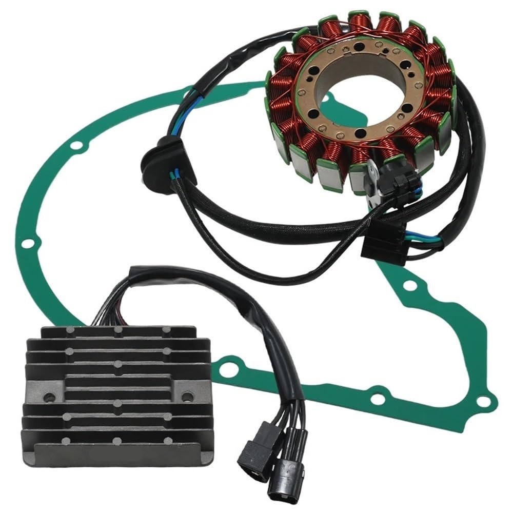 Motorrad Magneto Zündstator Motorrad Stator Spule Regler Gleichrichter Dichtung Generator Abdeckung Set Für VL800 Intruder Volusia 2001 2002 2003 2004 Motorrad Magneto Zündstator Motorrad Stator Spule Regler Gleichrichter Dichtung Generator Abdeckung Set Für VL800 Intruder Volusia 2001 2002 2003 2004 von NMHTJ