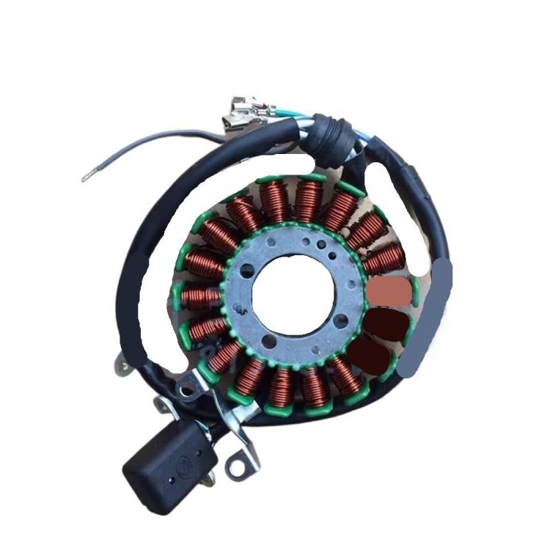 Motorrad Magneto Zündstator Motorradteile Magneto Generator Motor Statorspule 18 Spulen für K Light 125 202 von NMHTJ