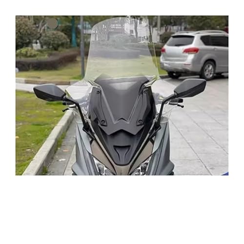 Windschutzscheibe Motorräder Für AK550 Windschutzscheibe Zubehör Motorrad Windschutzscheibe Änderung Verdickung Motorrad Windschutzscheibe Spoiler von NMHTJ