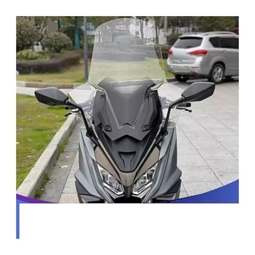 Windschutzscheibe Motorräder Für AK550 Windschutzscheibe Zubehör Motorrad Windschutzscheibe Änderung Verdickung Motorrad Windschutzscheibe Spoiler von NMHTJ