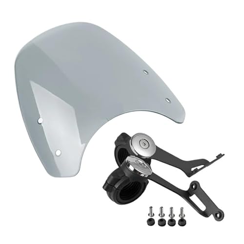 Windschutzscheibe Motorräder Für Für Bobber 2017 2018 2019 Motorrad Flyscreen Windschutzscheibe Windschutz Mit Halterung Motorrad Bildschirm Erweiterte von NMHTJ