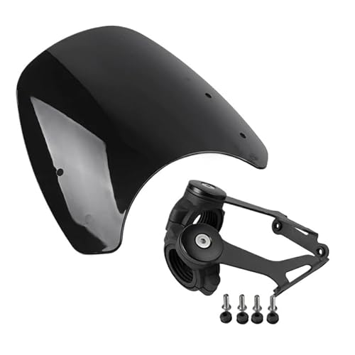 Windschutzscheibe Motorräder Für Für Bobber 2017 2018 2019 Motorrad Flyscreen Windschutzscheibe Windschutz Mit Halterung Motorrad Bildschirm Erweiterte von NMHTJ