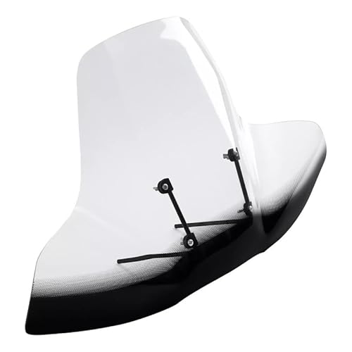 Windschutzscheibe Motorräder Für Für Motorrad 7/8 "Große ATV Windschutzscheibe Motorrad Bildschirm Erweiterte Motorrad Windschutzscheibe Spoiler von NMHTJ