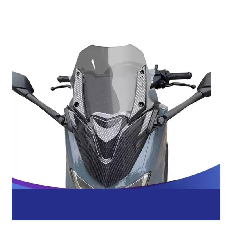 Windschutzscheibe Motorräder Für NMAX155 Motorrad Geändert Vorne Erhöhte Windschutzscheibe Frontscheibe Motorrad Bildschirm Erweiterte Windschutzscheibe von NMHTJ