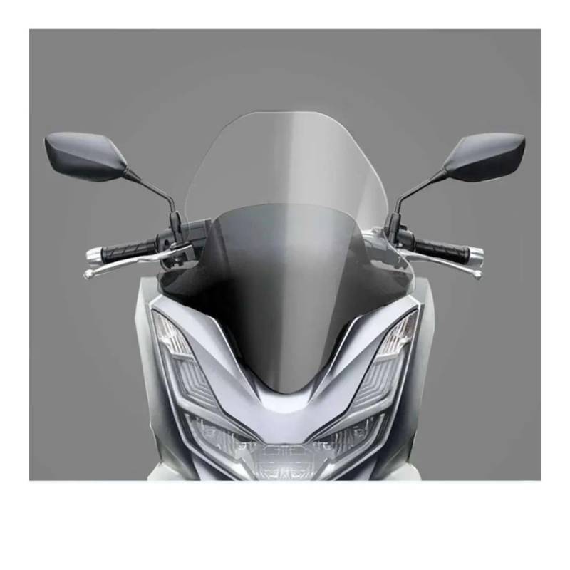 Windschutzscheibe Motorräder Für PCX125 Motorrad Erhöhte Und Modifizierte Motorrad Windschutzscheibe Windschutzscheibe Sport Frontschutz Windschutzscheibe Extender von NMHTJ