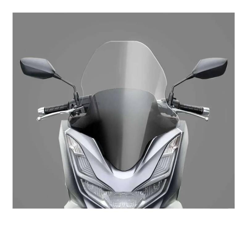 Windschutzscheibe Motorräder Für PCX125 Motorrad Erhöhte Und Modifizierte Motorrad Windschutzscheibe Windschutzscheibe Sport Frontschutz Windschutzscheibe Extender von NMHTJ