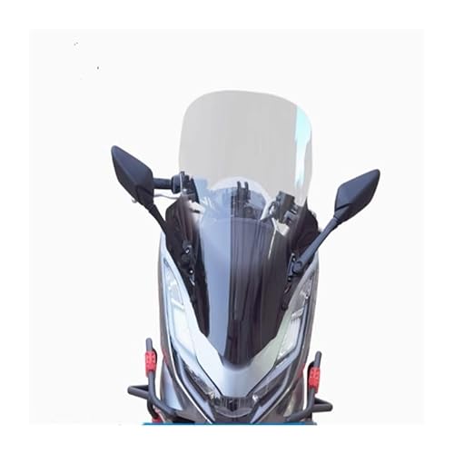 Windschutzscheibe Motorräder Für PCX160 Frontscheibe Änderung Rückspiegel Vorwärts Halterung Schutz Windschutzscheibe Motorrad Bildschirm Erweiterte von NMHTJ