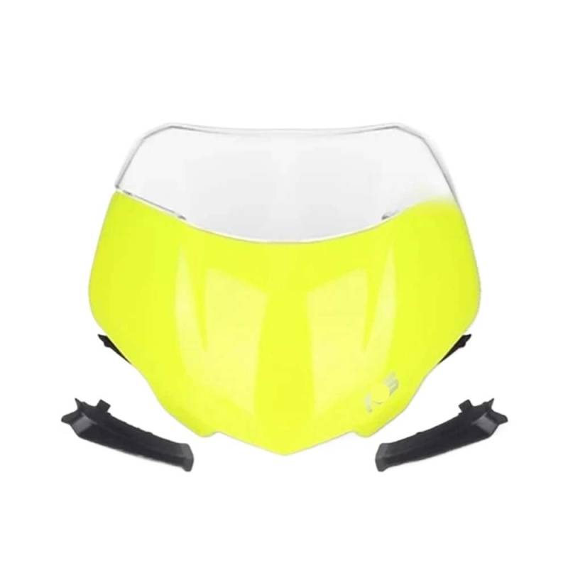Windschutzscheibe Motorräder Für St&reet Triple 765RS 2023 Motorrad Frontscheibe Windschutz Visier Windschutz Schild Spoiler Deflektor Windschutzscheibe von NMHTJ