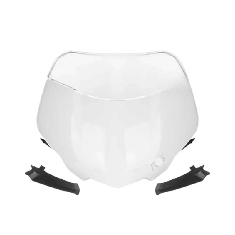 Windschutzscheibe Motorräder Für St&reet Triple 765RS 2023 Motorrad Frontscheibe Windschutz Visier Windschutz Schild Spoiler Deflektor Windschutzscheibe von NMHTJ