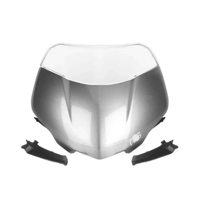Windschutzscheibe Motorräder Für St&reet Triple 765RS 2023 Motorrad Frontscheibe Windschutz Visier Windschutz Schild Spoiler Deflektor Windschutzscheibe von NMHTJ
