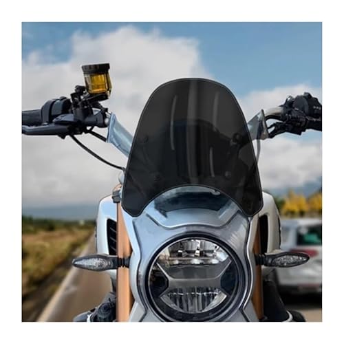 Windschutzscheibe Motorräder Motorrad 30CM Fahrrad Windschutzscheibe Roller Windschutzscheibe Windabweiser Motorrad Windschutzscheibe Spoiler Für CF&MO&to CF 700CL-X von NMHTJ