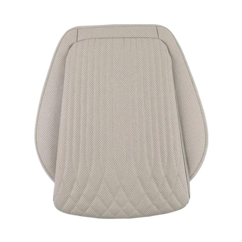 NNBINK Auto Sitz Abdeckung Autos Sitzkissen Protector Autos Universal Matte Stuhl Sitz Auto Auto Pad Zubehör Automobil Innen Autositz Sitzauflagen(Beige) von NNBINK