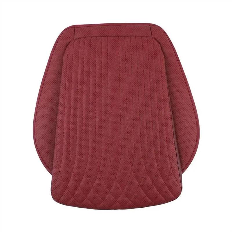NNBINK Auto Sitz Abdeckung Autos Sitzkissen Protector Autos Universal Matte Stuhl Sitz Auto Auto Pad Zubehör Automobil Innen Autositz Sitzauflagen(Red) von NNBINK