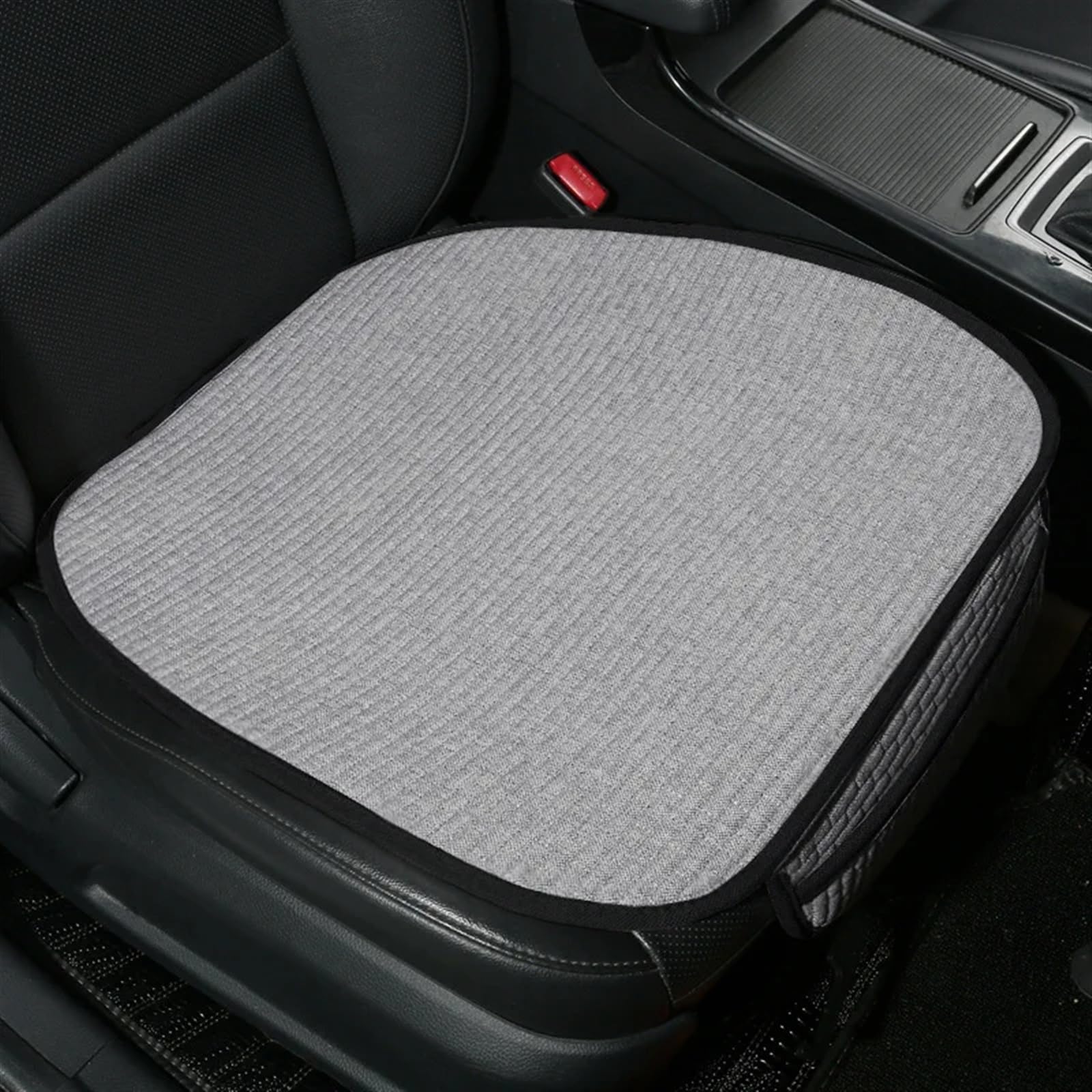 NNBINK Auto Sitzbezug Kissen Pad Für SUV LKW Autos Seat Protector Auto Sitzkissen Auto Zubehör Auto Kissen Automobil Innen Autositz Sitzauflagen(Gray,Single Front seat Bottom) von NNBINK