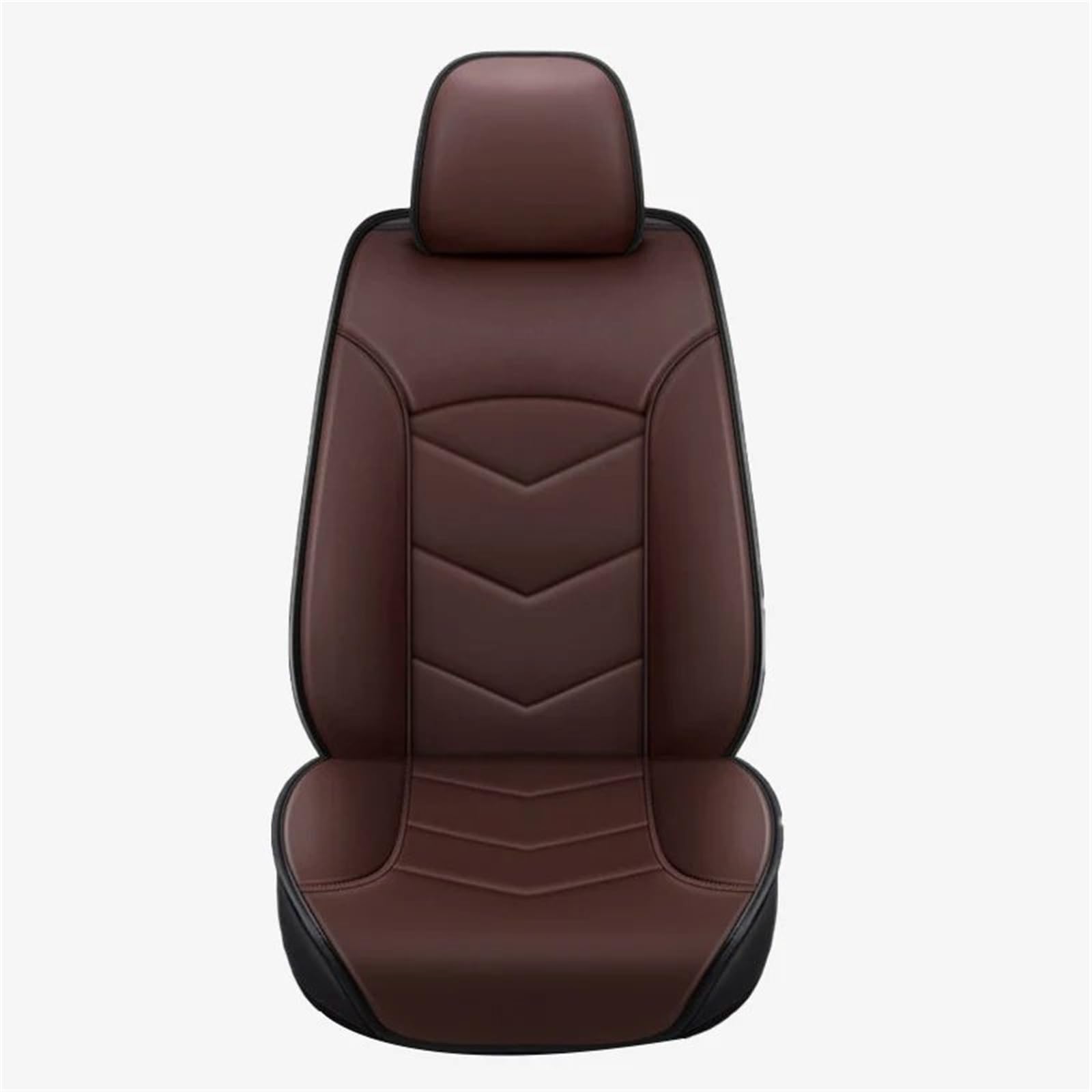 NNBINK Kompatibel Mit Kia-Autositzbezügen, Autozubehör, Auto-Innenraum-Autositz-Schutzpolster, Auto-Sitzbezug Vorne Und Hinten Autositz Sitzauflagen(Brown,Front) von NNBINK