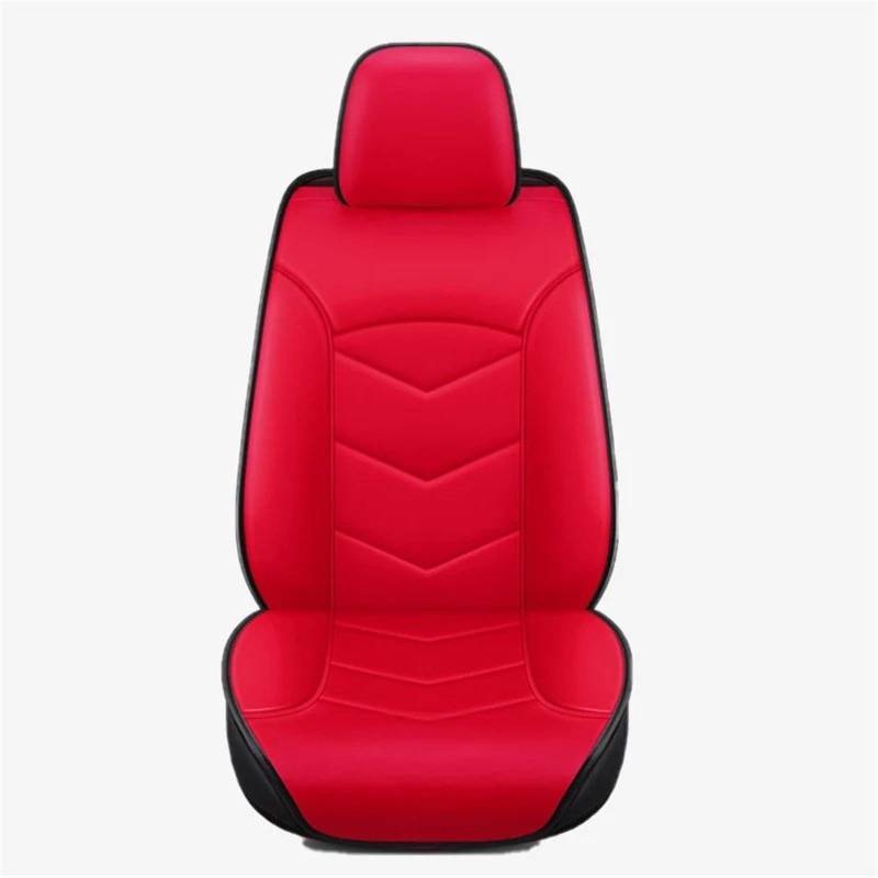 NNBINK Kompatibel Mit Kia-Autositzbezügen, Autozubehör, Auto-Innenraum-Autositz-Schutzpolster, Auto-Sitzbezug Vorne Und Hinten Autositz Sitzauflagen(Red,Front) von NNBINK