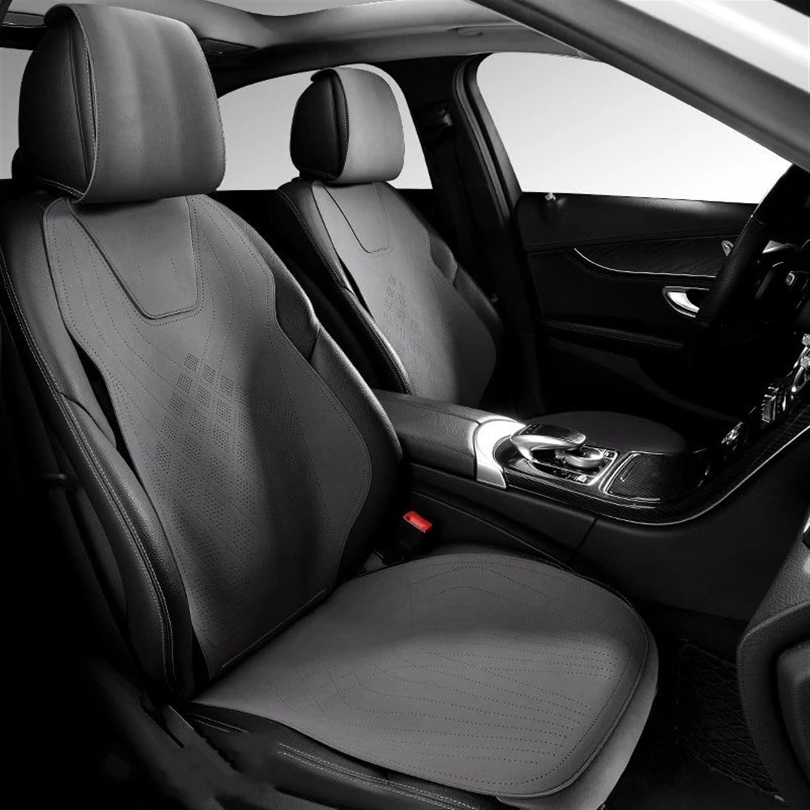 NNBINK Kompatibel Mit Lexus Autositzbezug, Ganzjährig Atmungsaktiv, Autositzschutz, Sitzkissen, Sitzschutz, Komplettes Set Für Den Innenraum des Automobils Autositz Sitzauflagen(Gray,Full Set) von NNBINK