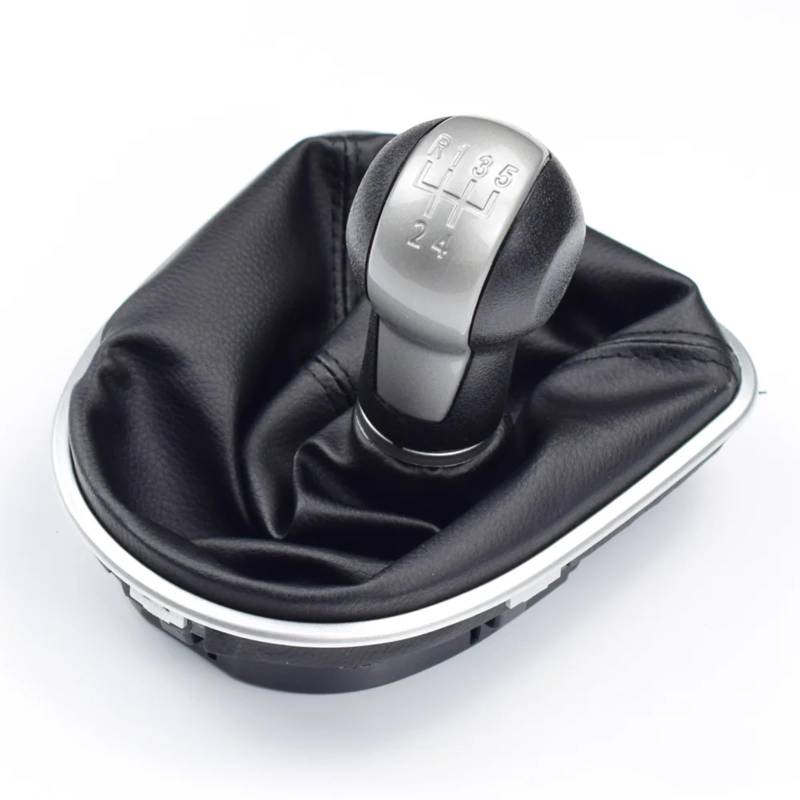 NNBINK Kompatibel Mit Seat Für Leon 2005 2006 2007 2008 2009 2010 2011 2012 Car-Stying 5-Gang-Auto-Schaltknauf-Schaltknauf Schaltknäufe(5 Speed) von NNBINK