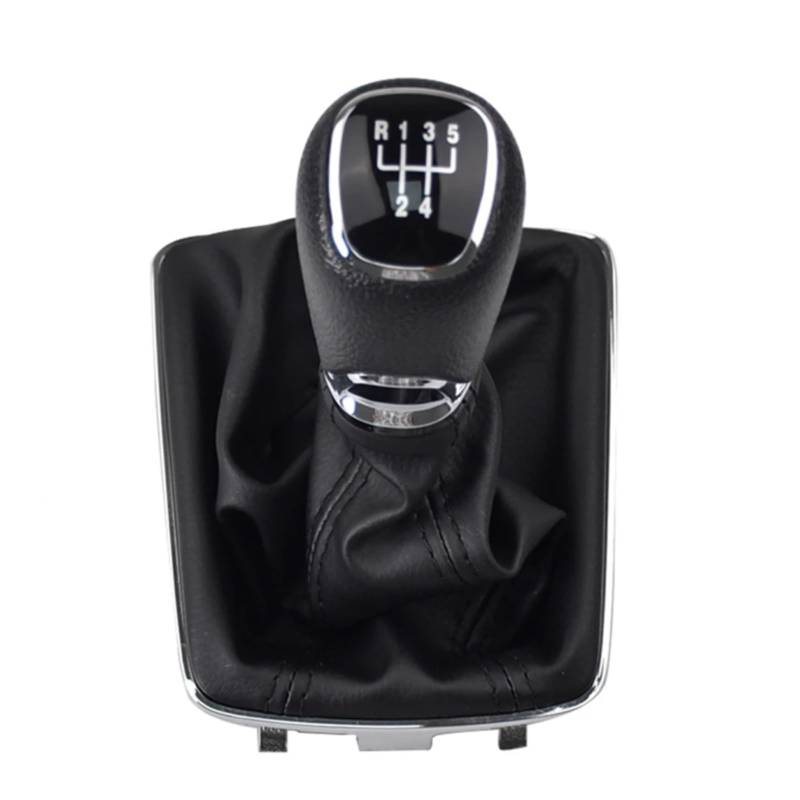 NNBINK Kompatibel Mit Skoda Für Fabia MK3 2015 2016 2017, Manuelles 5/6-Auto-Styling-Gang-Schaltknauf-Kopf-Griff-Hebel-Autoteile Schaltknäufe(5 Speed) von NNBINK