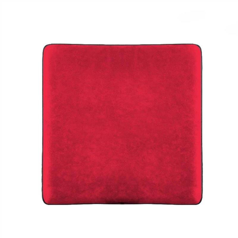 NNBINK Kompatibel Mit Tesla Ganzjahres-Universal-Autokissen-Sitzbezug-Matten-Pad, Auto-Innenraum-Autositz-Schutzpolster Autositz Sitzauflagen(Red) von NNBINK