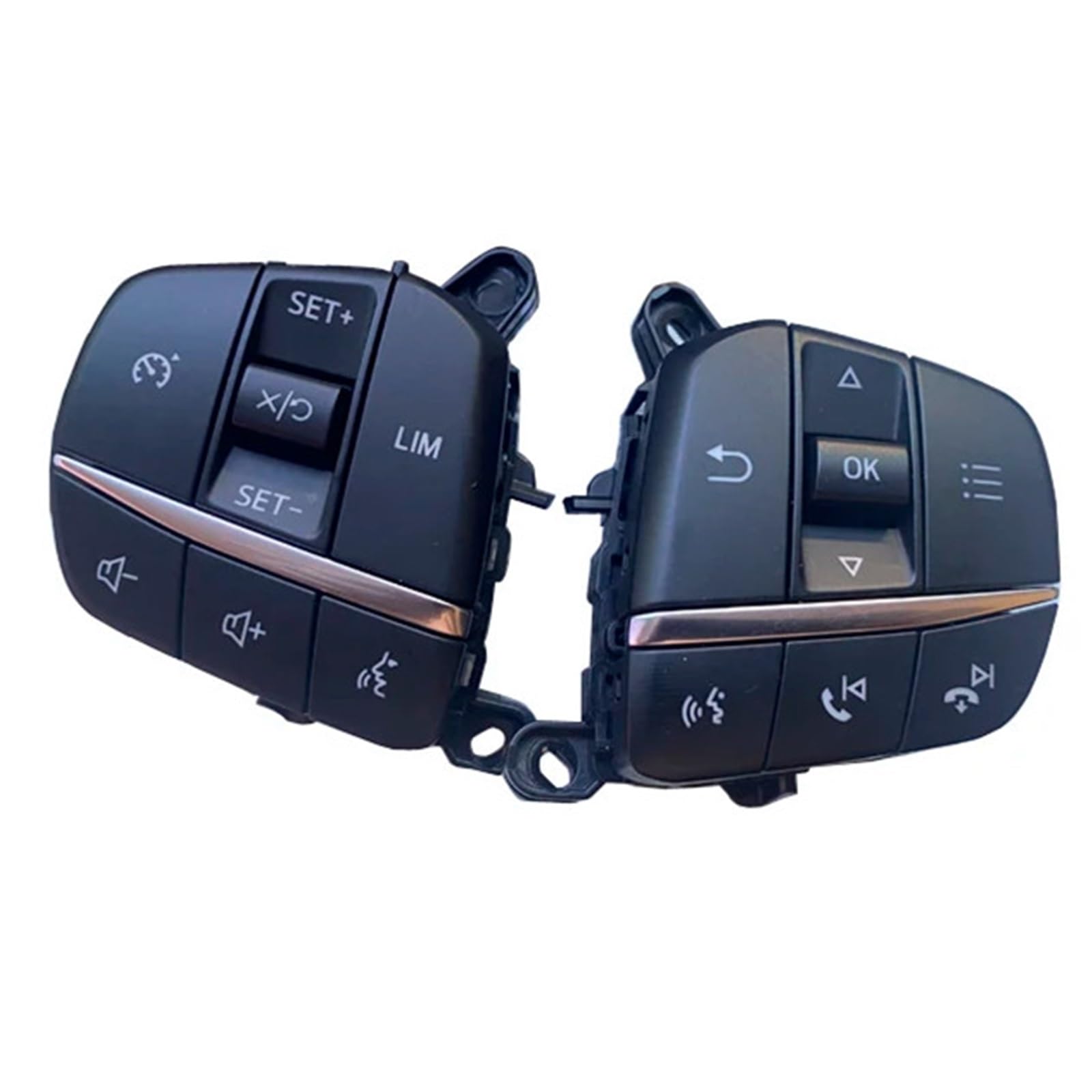 NNBINK Lenkradschalter-Taste Kompatibel Mit Ford Für Focus Mk4 Für Fiesta 2019 2020 Autotasten Tempomattasten Lenkrad Audio-Lautstärkeschalter Automontage NNBINK Lenkradschalter-Taste Kompatibel Mit Ford Für Focus Mk4 Für Fiesta 2019 2020 Autotasten Tempomattasten Lenkrad Audio-Lautstärkeschalter Automontage von NNBINK