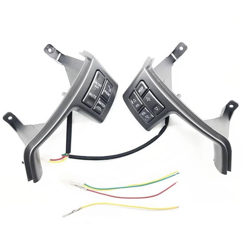 NNBINK Lenkradschalter-Taste Kompatibel Mit Geely Für Emgrand EC7 2008–2012 Multifunktions-Auto Neun Tasten Lenkrad Tempomat Knopfschalter Autozubehör von NNBINK