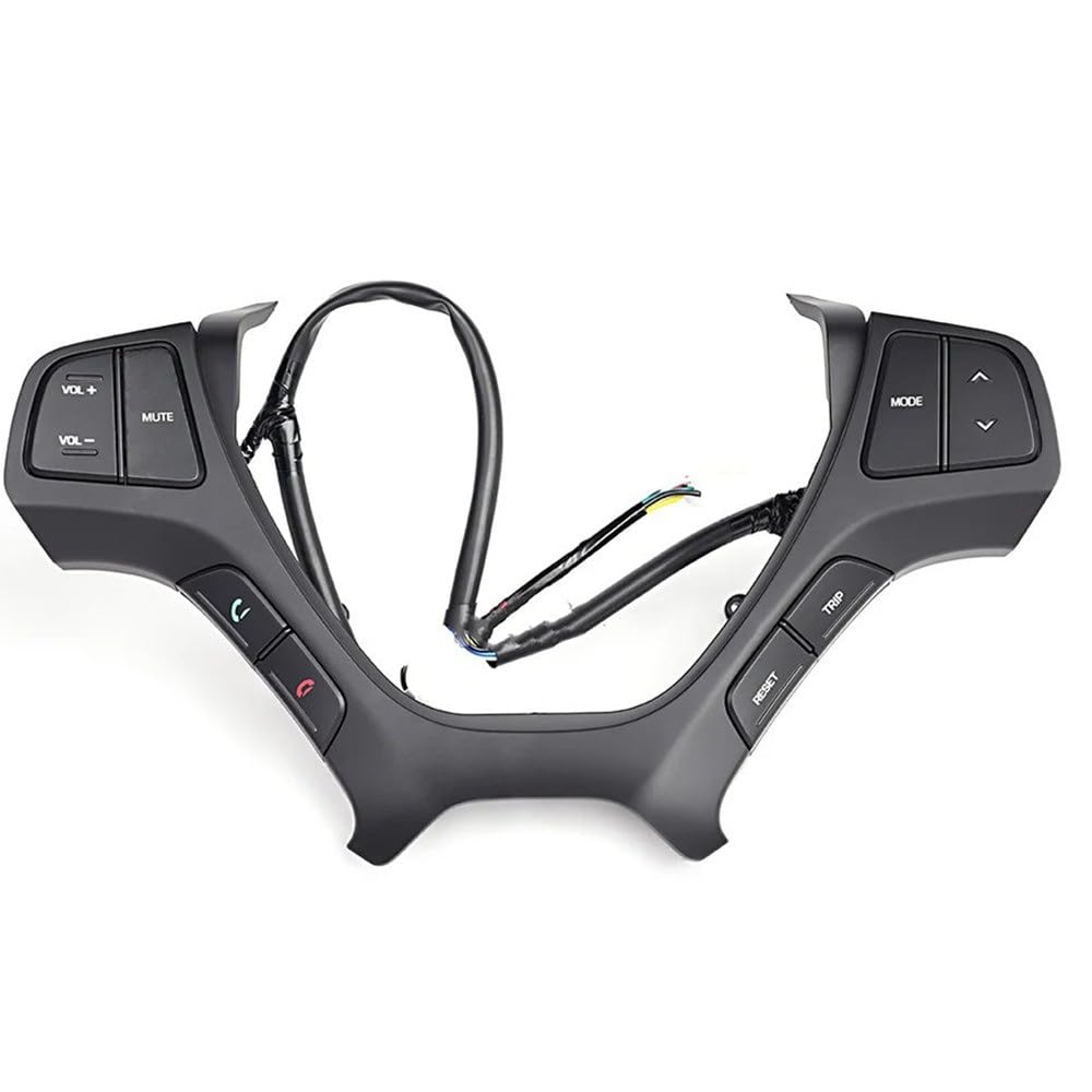 NNBINK Lenkradschalter-Taste Kompatibel Mit Hyundai Für I10 2014–2017 Für I20 2015–2018 Multifunktionaler Lenkrad-Tempomatschalter Autozubehör-Tasten NNBINK Lenkradschalter-Taste Kompatibel Mit Hyundai Für I10 2014–2017 Für I20 2015–2018 Multifunktionaler Lenkrad-Tempomatschalter Autozubehör-Tasten von NNBINK