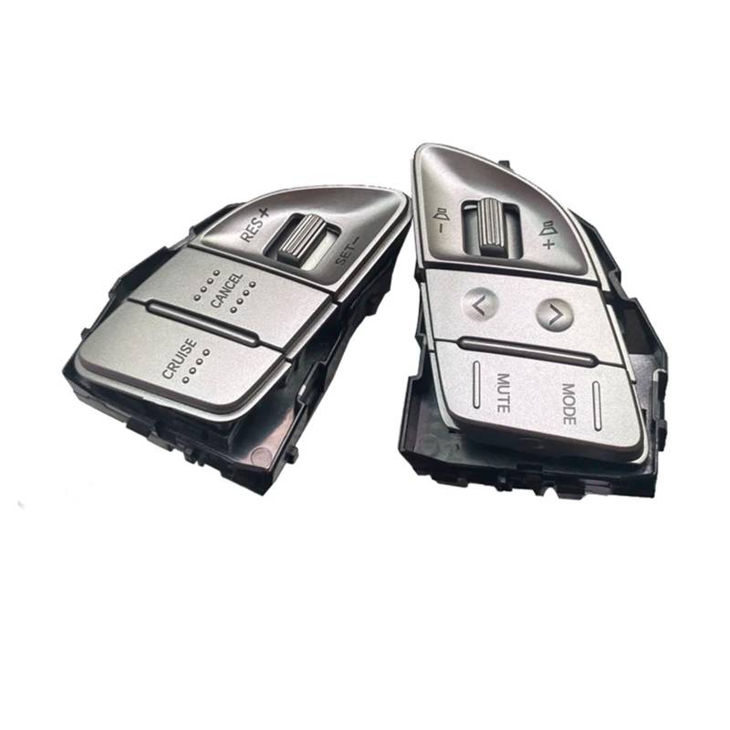 NNBINK Lenkradschalter-Taste Kompatibel Mit Hyundai Für Tucson Für IX35 2010 2011 2012 2013 2014 2015 Auto Rechte Cruise-Tasten Linke Fernbedienungs-Lenkradtaste von NNBINK