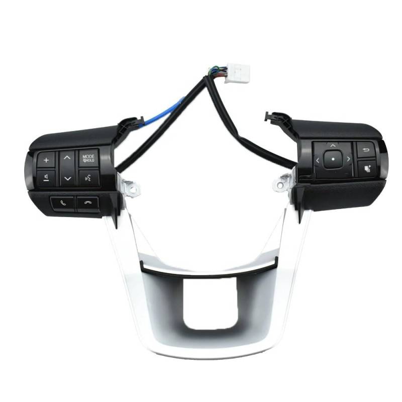 NNBINK Lenkradschalter-Taste Kompatibel Mit Toyota Für Hilux 2015–2019 842500K320 Lenkrad-Lautstärke-Sound-Taste Lenkrad-Cruise-Fernbedienungsschalter von NNBINK
