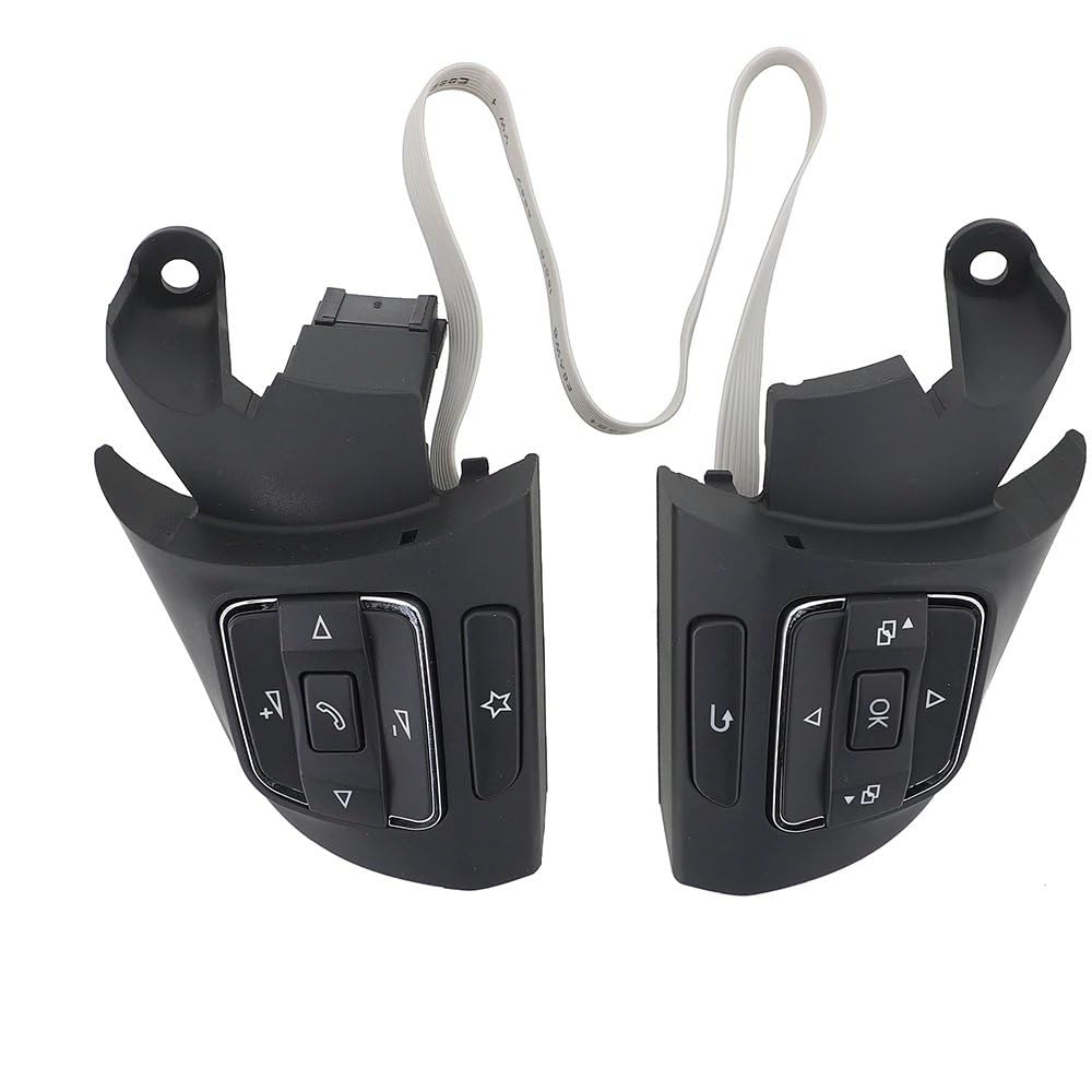NNBINK Lenkradschalter-Taste Kompatibel Mit VW Für Passat B7 Für Sharan 2011–2015 56D959538A Auto-Multifunktions-Lenkrad-Kombination Kreuzfahrt-Fernbedienungsschalter NNBINK Lenkradschalter-Taste Kompatibel Mit VW Für Passat B7 Für Sharan 2011–2015 56D959538A Auto-Multifunktions-Lenkrad-Kombination Kreuzfahrt-Fernbedienungsschalter von NNBINK