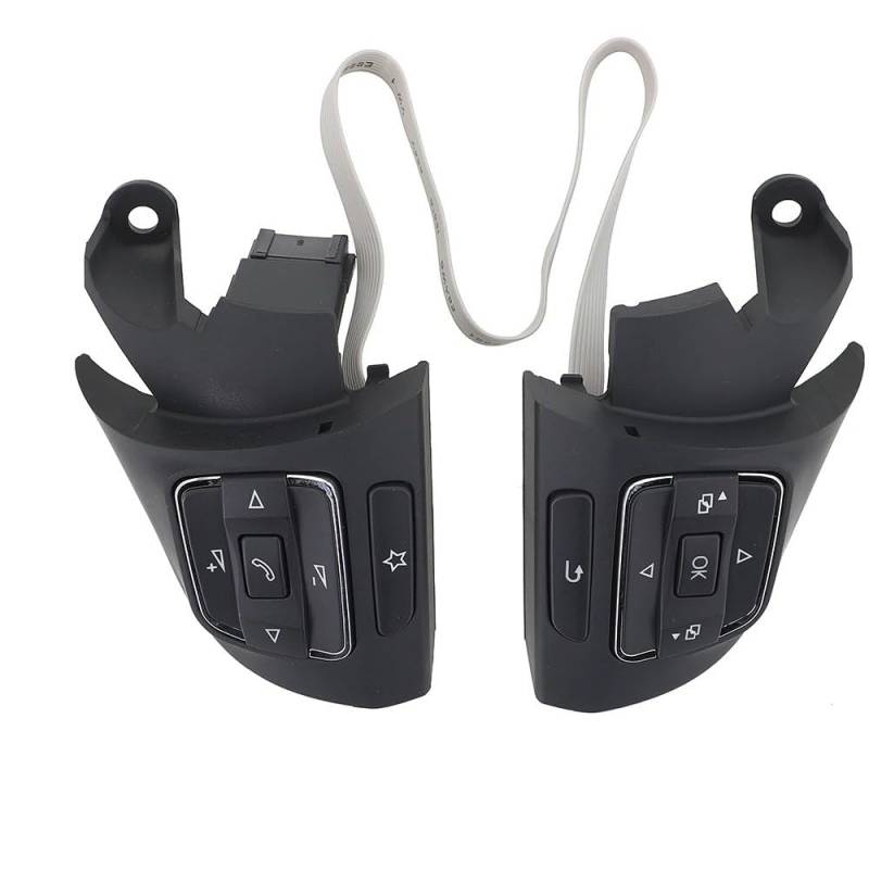 NNBINK Lenkradschalter-Taste Kompatibel Mit VW Für Passat B7 Für Sharan 2011–2015 56D959538A Auto-Multifunktions-Lenkrad-Kombination Kreuzfahrt-Fernbedienungsschalter von NNBINK