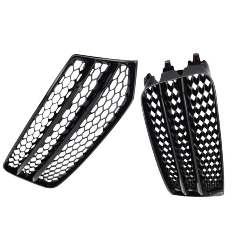 NNBINK Nebelscheinwerfer Grille Kompatibel Mit A1 Facelift 2015 2016 2017 2018 8XA807682B 2 Stück Auto-Nebelscheinwerfer-Grillteile Auto-Nebelwaben-Stil Nebelscheinwerfer-Grill-Zierabdeckung von NNBINK