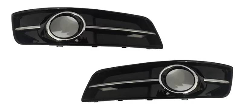 NNBINK Nebelscheinwerfer Grille Kompatibel Mit A3 2010–2013, Autozubehör, Vordere Untere Stoßstange, Nebelscheinwerfer-Abdeckung, Nebelscheinwerfer, Rahmengitter(2PCS Left and Right) von NNBINK