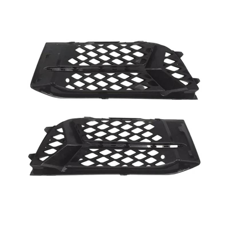 NNBINK Nebelscheinwerfer Grille Kompatibel Mit A3 2017 2018 2019 2020 8V5807681AA 2 Stück Auto-Frontstoßstange Nebelscheinwerfer Renngitter Auto Links Und Rechts Nebelscheinwerfer-Gitterteil von NNBINK