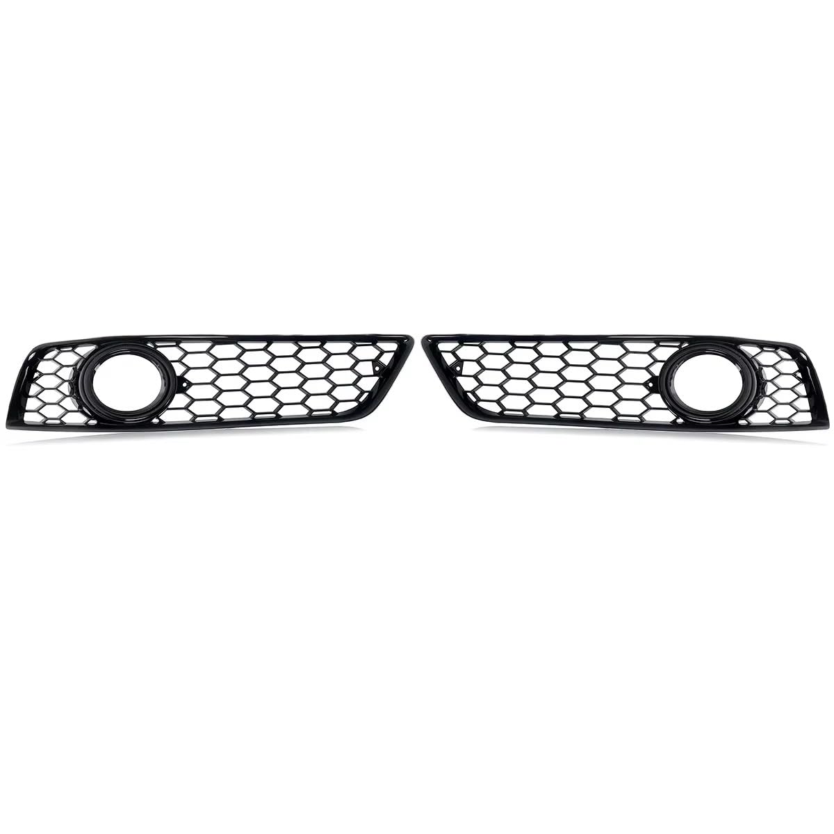 NNBINK Nebelscheinwerfer Grille Kompatibel Mit A3 8P 2009 2010 2011 2012 8P0807682D Mit Dem Nebelscheinwerferloch Auto-Frontstoßstange Nebelscheinwerfer Kühlergrill Wabenstruktur Glänzendes Schwarz NNBINK Nebelscheinwerfer Grille Kompatibel Mit A3 8P 2009 2010 2011 2012 8P0807682D Mit Dem Nebelscheinwerferloch Auto-Frontstoßstange Nebelscheinwerfer Kühlergrill Wabenstruktur Glänzendes Schwarz von NNBINK