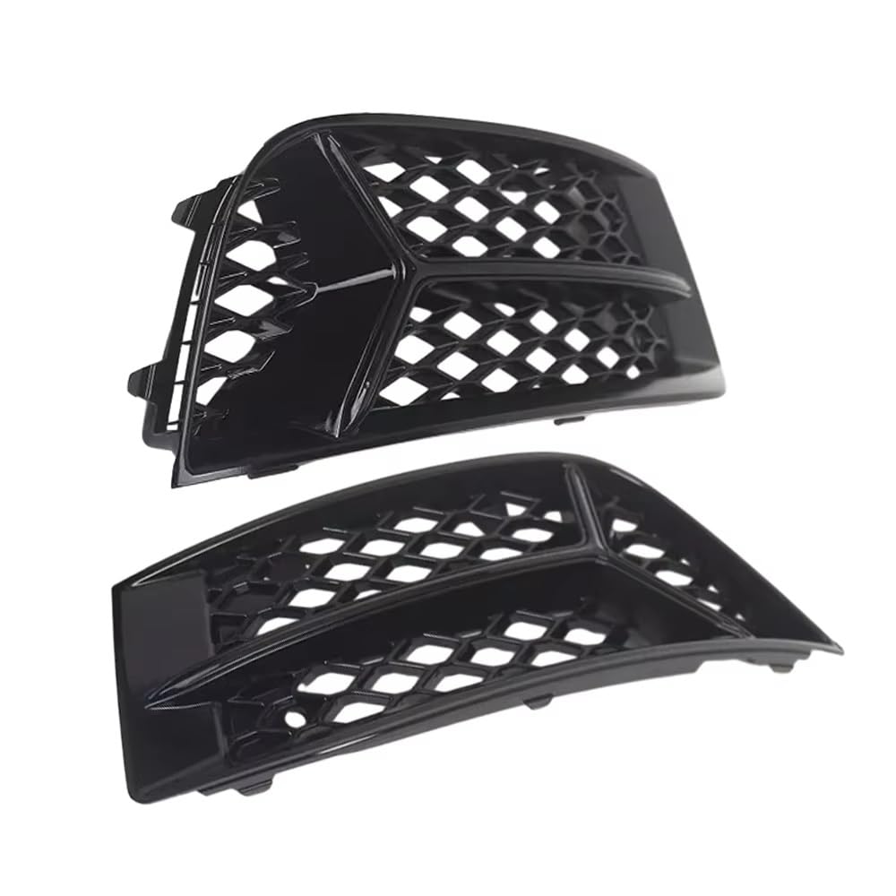 NNBINK Nebelscheinwerfer Grille Kompatibel Mit A3 Limousine 2017 2018 2019 2020 8V5807681AA Frontstoßstange Links Und Rechts Nebelscheinwerfer-Abdeckung Verkleidung Glänzend Schwarz Autozubehör NNBINK Nebelscheinwerfer Grille Kompatibel Mit A3 Limousine 2017 2018 2019 2020 8V5807681AA Frontstoßstange Links Und Rechts Nebelscheinwerfer-Abdeckung Verkleidung Glänzend Schwarz Autozubehör von NNBINK