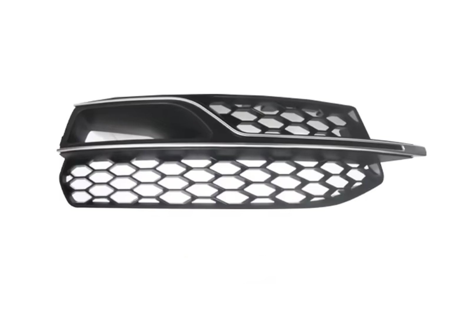 NNBINK Nebelscheinwerfer Grille Kompatibel Mit A3 S3 2014-2017, Autozubehör, Wabengitter, Frontstoßstange, Nebelscheinwerfer, Kühlergrillabdeckung Mit Chromverkleidung(1PCS Right Side) von NNBINK