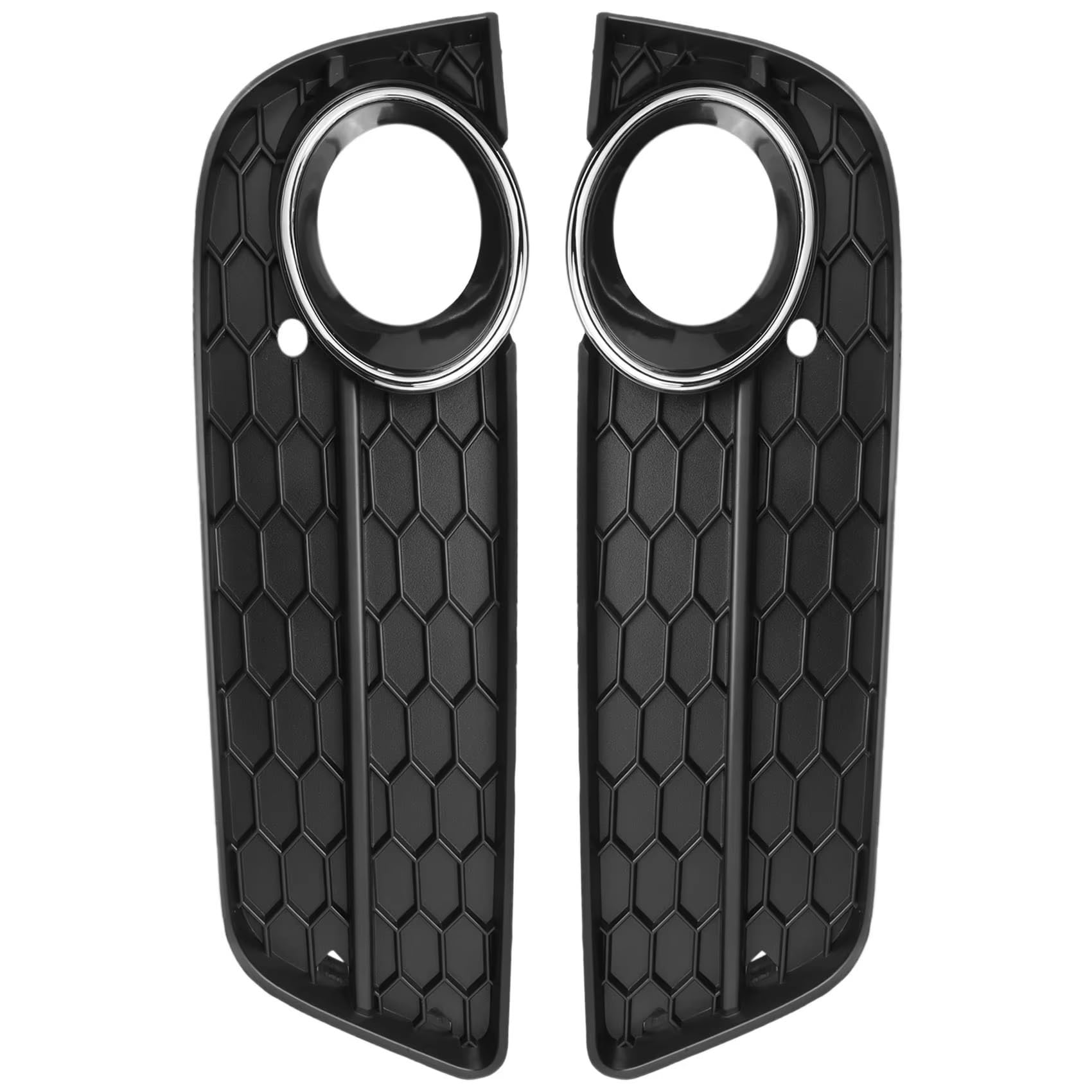 NNBINK Nebelscheinwerfer Grille Kompatibel Mit A5 2008 2009 2010 2011 8T0807682 EIN Paar Frontstoßstange Nebelscheinwerfer Racing-Honeycomb-Hex-Mesh-Kühlergrillabdeckung Autozubehör NNBINK Nebelscheinwerfer Grille Kompatibel Mit A5 2008 2009 2010 2011 8T0807682 EIN Paar Frontstoßstange Nebelscheinwerfer Racing-Honeycomb-Hex-Mesh-Kühlergrillabdeckung Autozubehör von NNBINK