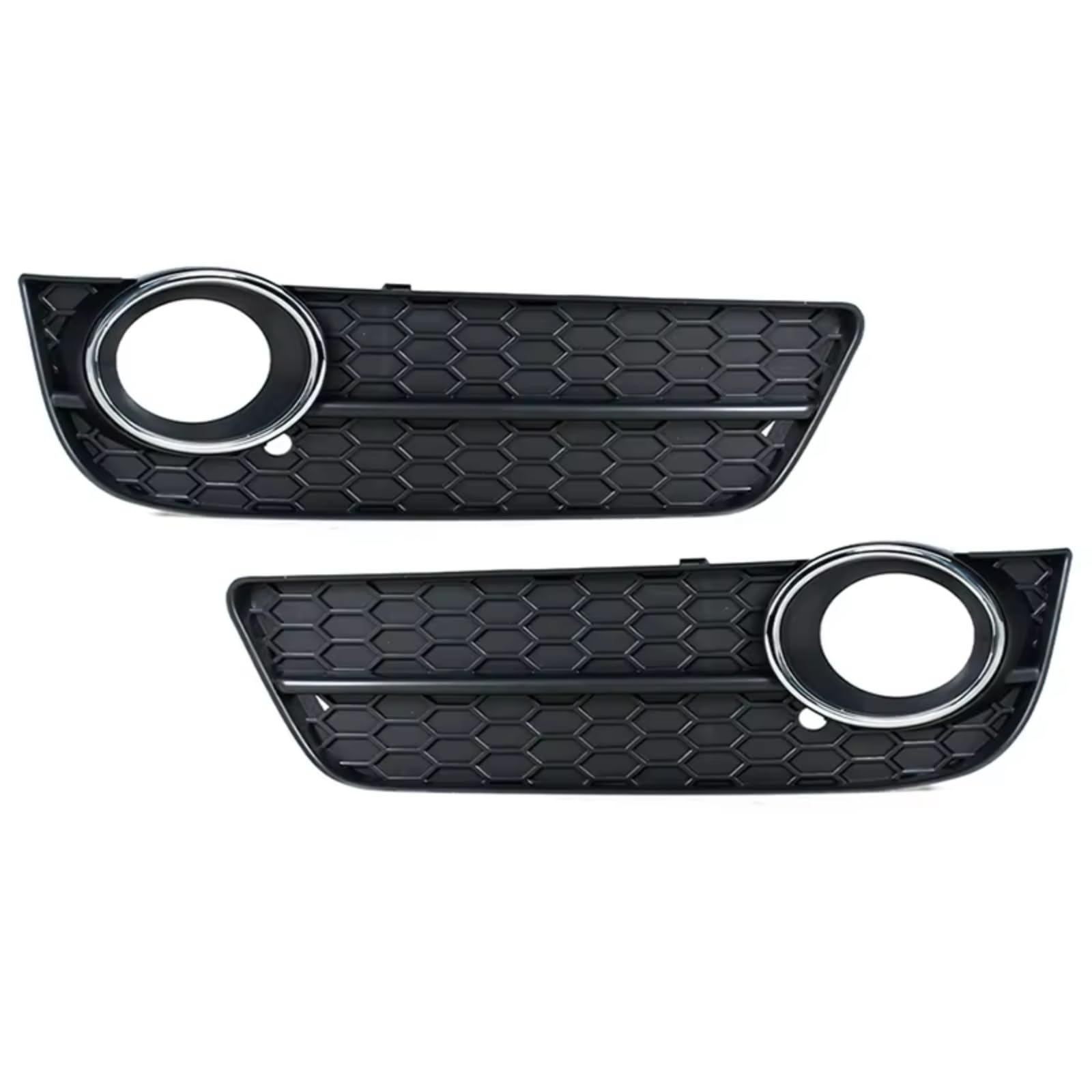 NNBINK Nebelscheinwerfer Grille Kompatibel Mit A5 2008–2012, Linke Und Rechte Waben-Nebelscheinwerfer-Lünette, Nebelscheinwerfer-Abdeckungsgitter 8T0807681(Left and Right) von NNBINK