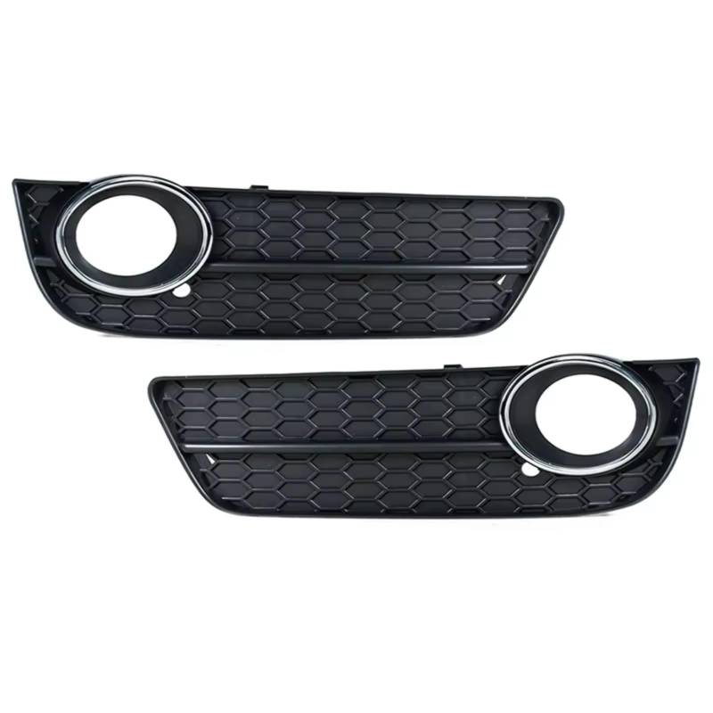 NNBINK Nebelscheinwerfer Grille Kompatibel Mit A5 2008–2012, Linke Und Rechte Waben-Nebelscheinwerfer-Lünette, Nebelscheinwerfer-Abdeckungsgitter 8T0807681(Left and Right) von NNBINK