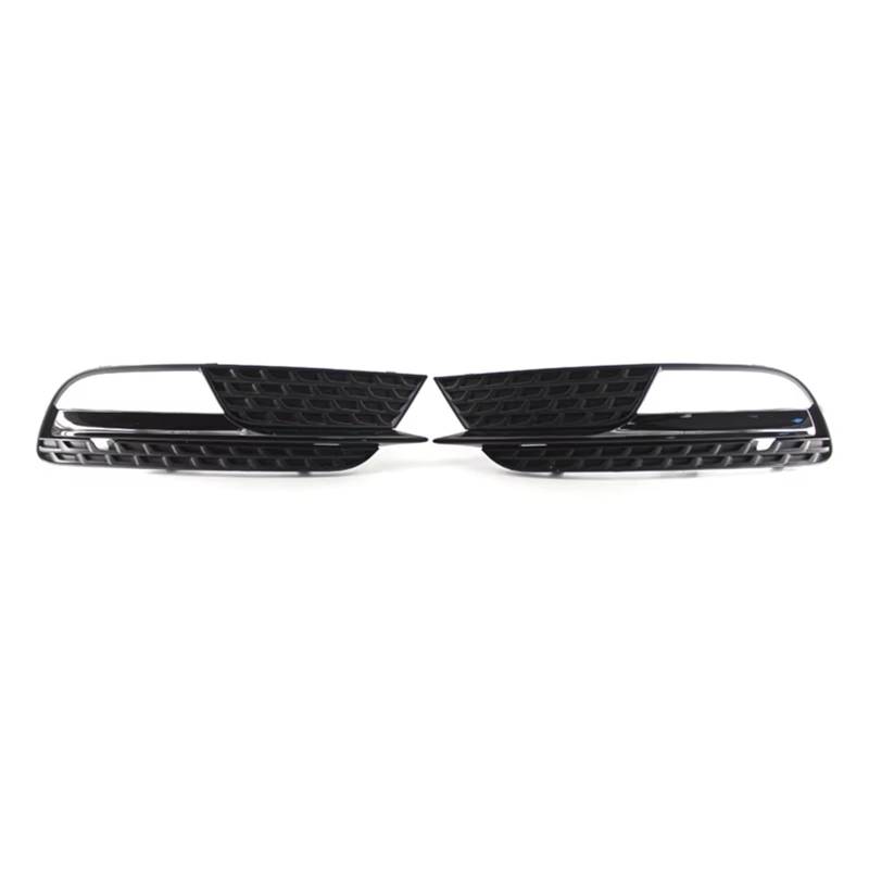 NNBINK Nebelscheinwerfer Grille Kompatibel Mit A5 2012 2013 2014 2015 2016 8T0807681H Auto-Frontstoßstange Nebelscheinwerfer-Lichtgitterrahmen Auto-Untergitter-Nebel-Ersatzset von NNBINK