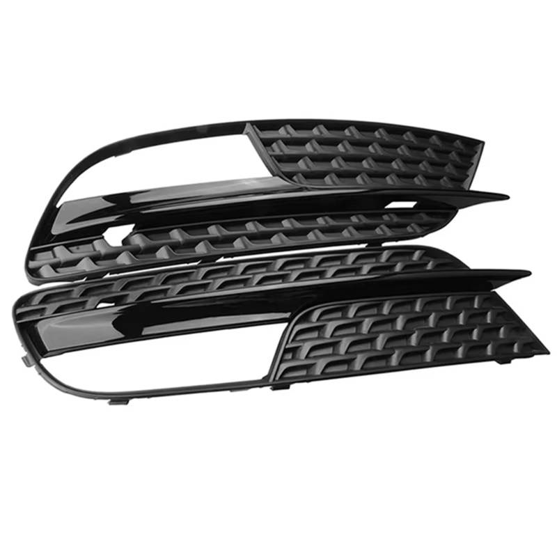 NNBINK Nebelscheinwerfer Grille Kompatibel Mit A5 2012 2013 2014 2015 2016 8T0807681H Auto Vorne Links Und Rechts Stoßstange Nebelscheinwerfer Untere Kühlergrill-Einfassungsabdeckung Autozubehör von NNBINK
